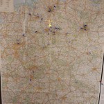 Karte aller Teilnehmer-Herkunftsorte