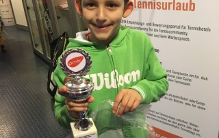 Paul Wesselmann nach der Siegerehrung