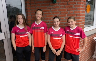 v.l. Alexea Graef, Marlene Wesselmann, Anna Kemper, Mila Schrewe